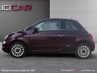 Fiat 500 serie 6 euro 6d 1.2 69 ch eco pack lounge garantie 12 mois occasion simplicicar le mans simplicicar simplicibike...