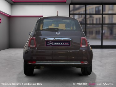 Fiat 500 serie 6 euro 6d 1.2 69 ch eco pack lounge garantie 12 mois occasion simplicicar le mans simplicicar simplicibike...