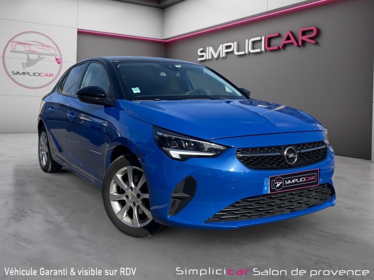 Opel corsa 1.2 turbo 100 ch bva8 - caméra de recul - carplay - 40.000km - garantie occasion simplicicar salon de provence...