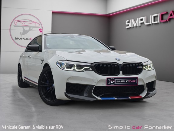 Bmw m5 f90 600 ch bva8 / ligne inox avec clapet / pack son bowers and wilkins occasion simplicicar pontarlier simplicicar...