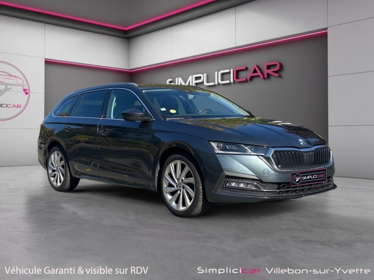 Skoda octavia 2.0 tdi 150 ch dsg7 style camera de recul apple carplay siÈge chauffant affichage tete haute toit pano...