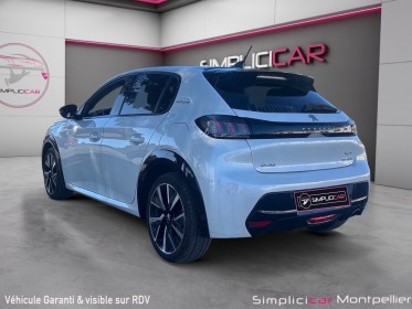 Peugeot 208 bluehdi 100 ss bvm6 gt line carplay régulateur caméra de recul garantie 12 mois occasion montpellier (34)...