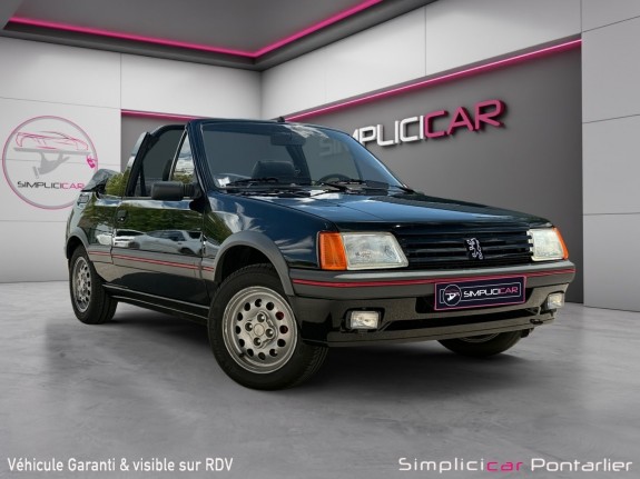 Peugeot 205 cti 1.6 cabriolet collector numÉrotÉ occasion simplicicar pontarlier simplicicar simplicibike france
