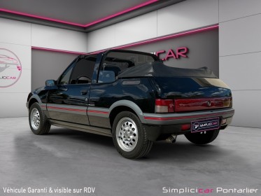 Peugeot 205 cti 1.6 cabriolet collector numÉrotÉ occasion simplicicar pontarlier simplicicar simplicibike france