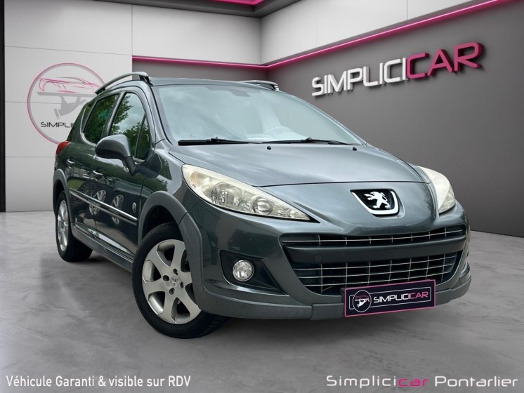 Peugeot 207 sw 1.6 hdi 92ch fap outdoor occasion simplicicar pontarlier simplicicar simplicibike france