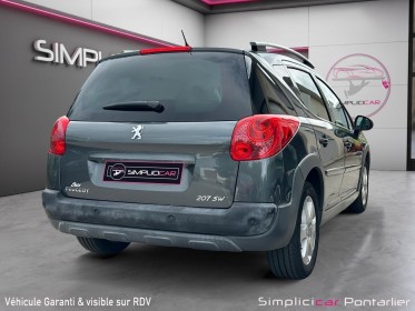 Peugeot 207 sw 1.6 hdi 92ch fap outdoor occasion simplicicar pontarlier simplicicar simplicibike france