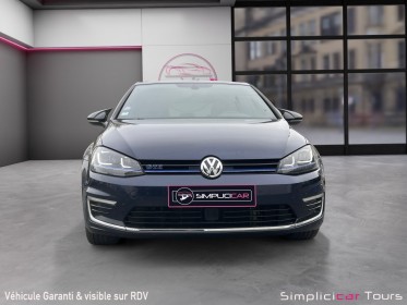 Volkswagen golf 1.4 tsi 204 hybride rechargeable dsg6 gte occasion simplicicar tours  simplicicar simplicibike france