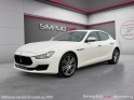 Maserati ghibli 3.0 v6 bi-turbo 350, 1ere main, francaise, entretien full maserati, garantie 12 mois occasion simplicicar...