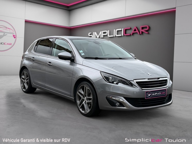 Peugeot 308 1.2 puretech 130cv ss bvm6 allure - distri ok - toit panoramique - garantie 12 mois occasion simplicicar toulon...