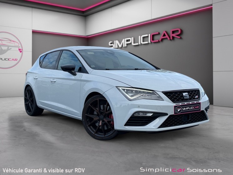 Seat leon 2.0 tsi 300 dsg6 cupra - suivi/acc/sièges chauffants/suspensions pilotées - garantie 12 mois occasion simplicicar... Seat leon 2.0 tsi 300 dsg6 cupra - suivi/acc/sièges chauffants/suspensions pilotées - garantie 12 mois occasion simplicicar...