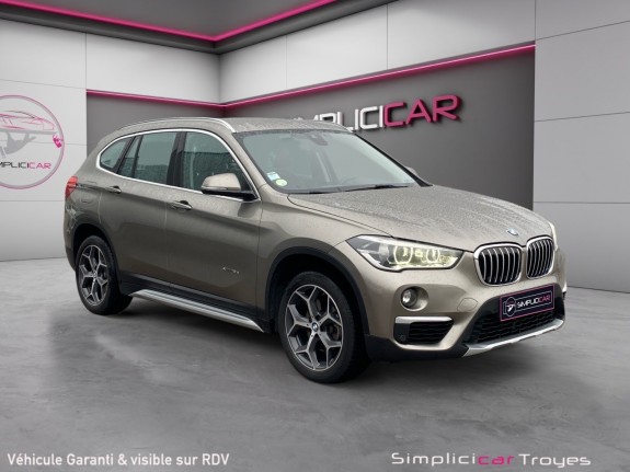 Bmw x1 f48 xdrive 18d bva8 xline affichage tête haute caméra de recul hayon électrique garantie 12 mois occasion barberey...