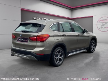 Bmw x1 f48 xdrive 18d bva8 xline affichage tête haute caméra de recul hayon électrique garantie 12 mois occasion barberey...