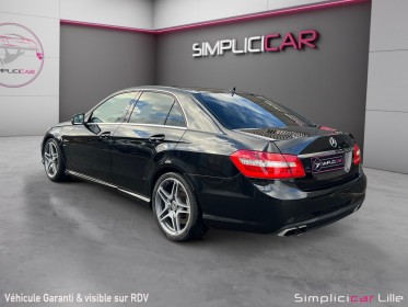 Mercedes classe e 63 amg avantgarde 7g-tronic speedshift occasion simplicicar lille  simplicicar simplicibike france
