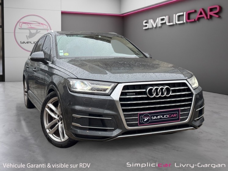 Audi q7 q7 3.0 v6 tdi clean diesel 272 tiptronic 8 quattro 7pl s line occasion simplicicar livry gargan simplicicar... Audi q7 q7 3.0 v6 tdi clean diesel 272 tiptronic 8 quattro 7pl s line occasion simplicicar livry gargan simplicicar...