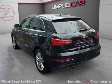 Audi q3 150 s line - clim auto - gps - régulateur - sièges cuir alcantara s line occasion champigny-sur-marne (94)...