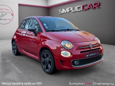 Fiat 500 serie 6 euro 6d 1.2 69 ch s - garantie 12mois - android carplay - clim auto - distribution neuve occasion...