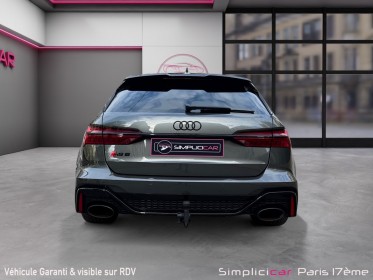Audi rs6 v8 tfsi quattro /bang  olufsen/ matrix led / dynamic ride occasion paris 17ème (75)(porte maillot) simplicicar...