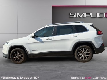 Jeep cherokee 170 4x4 active drive i longitude a 2.0l multijet ii occasion cannes (06) simplicicar simplicibike france