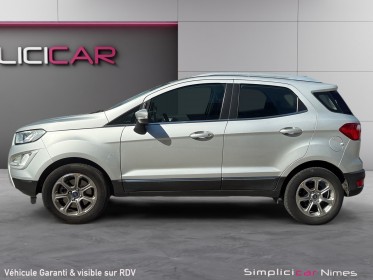 Ford ecosport 1.0 ecoboost 125ch ss bvm6 titanium - radar de recul - carplay - attelage - garantie 12 mois occasion...