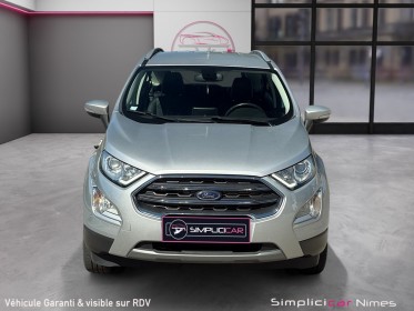 Ford ecosport 1.0 ecoboost 125ch ss bvm6 titanium - radar de recul - carplay - attelage - garantie 12 mois occasion...
