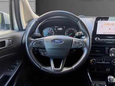 Ford ecosport 1.0 ecoboost 125ch ss bvm6 titanium - radar de recul - carplay - attelage - garantie 12 mois occasion...