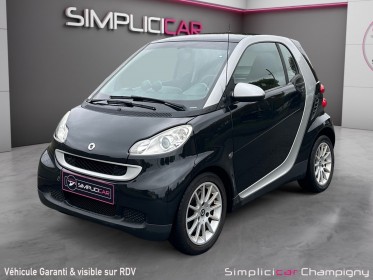 Smart fortwo coupe mhd 71 cv passion - toit panoramique - climatisation - port usb occasion champigny-sur-marne (94)...