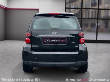 Smart fortwo coupe mhd 71 cv passion - toit panoramique - climatisation - port usb occasion champigny-sur-marne (94)...