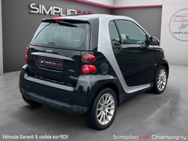 Smart fortwo coupe mhd 71 cv passion - toit panoramique - climatisation - port usb occasion champigny-sur-marne (94)...