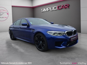 Bmw m5 f90 600 ch bva8 caméra 360° sièges chauffants toit ouvrant garantie 12 mois occasion simplicicar vichy simplicicar...