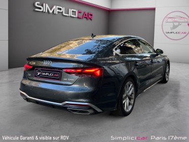 Audi a5 sportback 35 tfsi s line / siéges chauffants / car play / garantie 12 mois occasion paris 17ème (75)(porte maillot)...