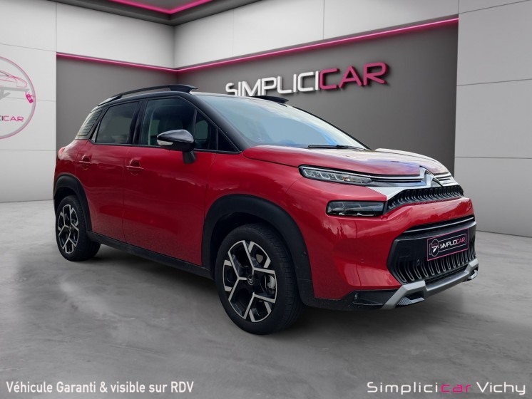 Citroen c3 aircross 110 ch ss bvm6 shine pack caméra de recul révisée garantie 12 mois occasion simplicicar vichy...