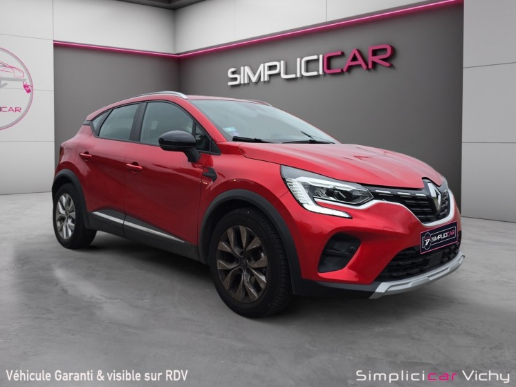 Renault captur tce 100 ch intens caméra de recul  garantie 12 mois occasion simplicicar vichy simplicicar simplicibike france