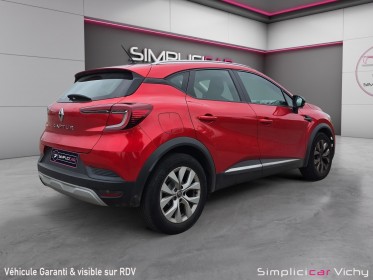 Renault captur tce 100 ch intens caméra de recul  garantie 12 mois occasion simplicicar vichy simplicicar simplicibike france