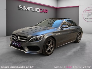 Mercedes classe c 200 d 9g-tronic plus amg line - entretien complet mercedes - t/o - garantie 12 mois occasion paris 17ème...