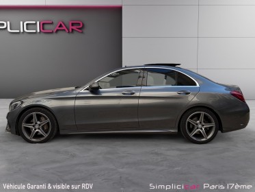 Mercedes classe c 200 d 9g-tronic plus amg line - entretien complet mercedes - t/o - garantie 12 mois occasion paris 17ème...
