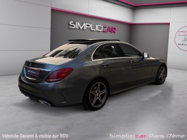 Mercedes classe c 200 d 9g-tronic plus amg line - entretien complet mercedes - t/o - garantie 12 mois occasion paris 17ème...