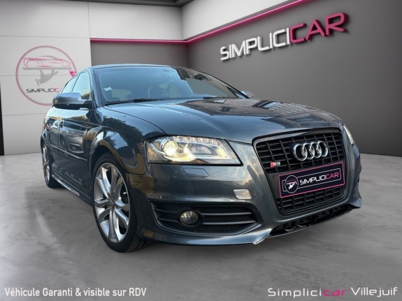 Audi s3 sportback 2.0 tfsi 265 quattro, sellerie cuir alcantara, boite manuelle, garantie 12 mois. occasion simplicicar...