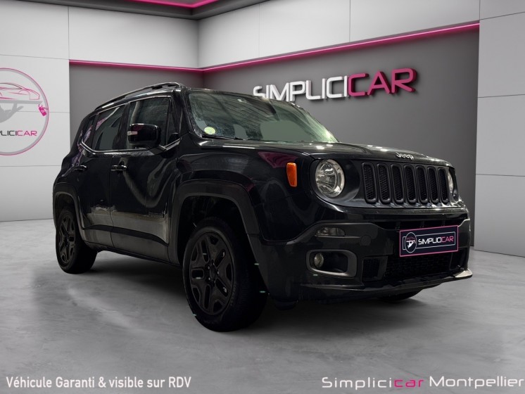 Jeep renegade 2.0 i multijet 140ch night eagle garantie 12 mois occasion montpellier (34) simplicicar simplicibike france