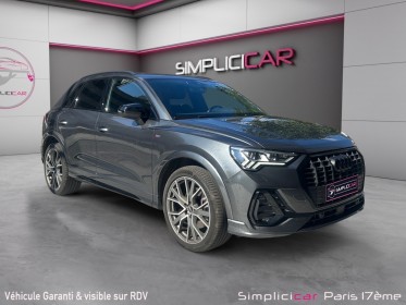 Audi q3 q3 45 tfsi 245 ch s tronic 7 quattro s line - full options-entretien audi-garantie 12 mois occasion paris 17ème...