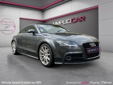 Audi tt coupe 2.0 tfsi 211 s line/full cuir/garantie 12 mois occasion paris 17ème (75)(porte maillot) simplicicar...