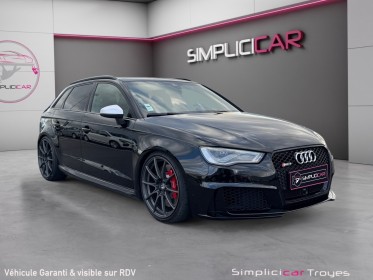Audi rs3 sportback 2.5 tfsi 367 quattro s tronic 7 sièges diamants toit ouvrant key less caméra garantie 12 mois occasion...