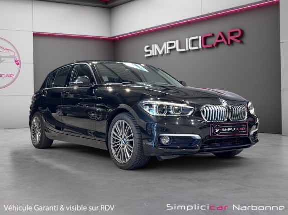 Bmw serie 1 f20 lci2 116d 116 ch bva8 urban chic lci2 garantie 12 mois caméra de recul entretien exclusif bmw occasion...