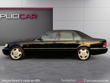 Mercedes classe s  w 140 s600 limousine occasion simplicicar carcassonne simplicicar simplicibike france