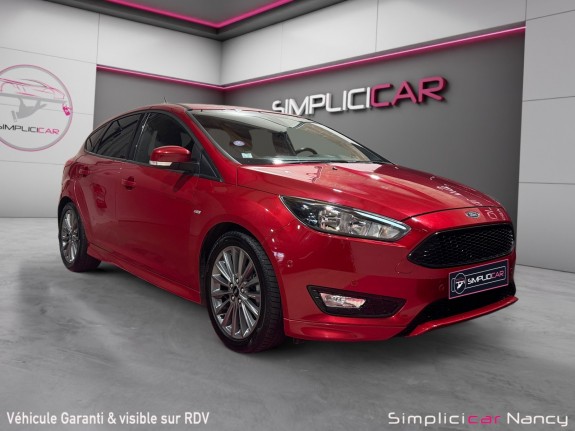 Ford focus sw 1.0 ecoboost 125 ss st line origine france 2e main garantie 12 mois occasion simplicicar nancy simplicicar...