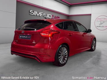 Ford focus sw 1.0 ecoboost 125 ss st line origine france 2e main garantie 12 mois occasion simplicicar nancy simplicicar...