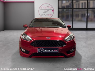 Ford focus sw 1.0 ecoboost 125 ss st line origine france 2e main garantie 12 mois occasion simplicicar nancy simplicicar...