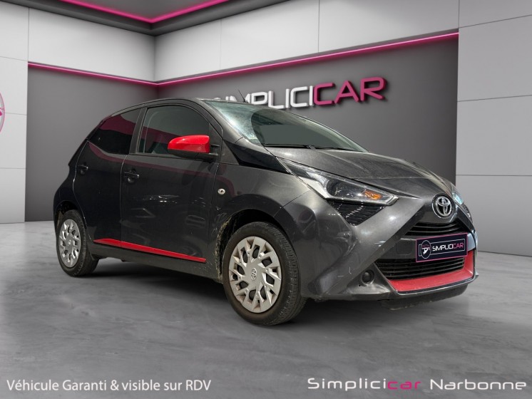 Toyota aygo my21 1.0 vvt-i x-look occasion simplicicar narbonne simplicicar simplicibike france