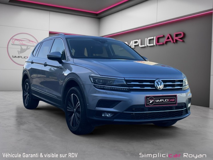 Volkswagen tiguan allspace 2.0 tdi 150 dsg7 carat 7 places garantie 12 mois occasion simplicicar royan simplicicar...