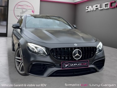 Mercedes classe e 63 s amg 9g-tronic 4-matic occasion simplicicar livry gargan simplicicar simplicibike france