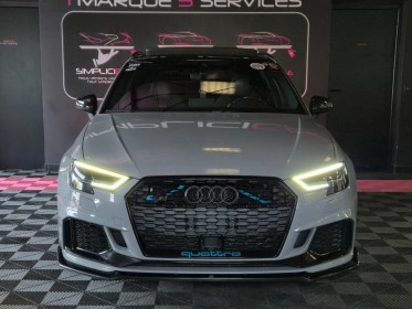 Audi rs3 sportback 2.5 tfsi 400 s tronic 7 quattro - full options - garantie 12 mois - occasion  simplicicar aix les bains...